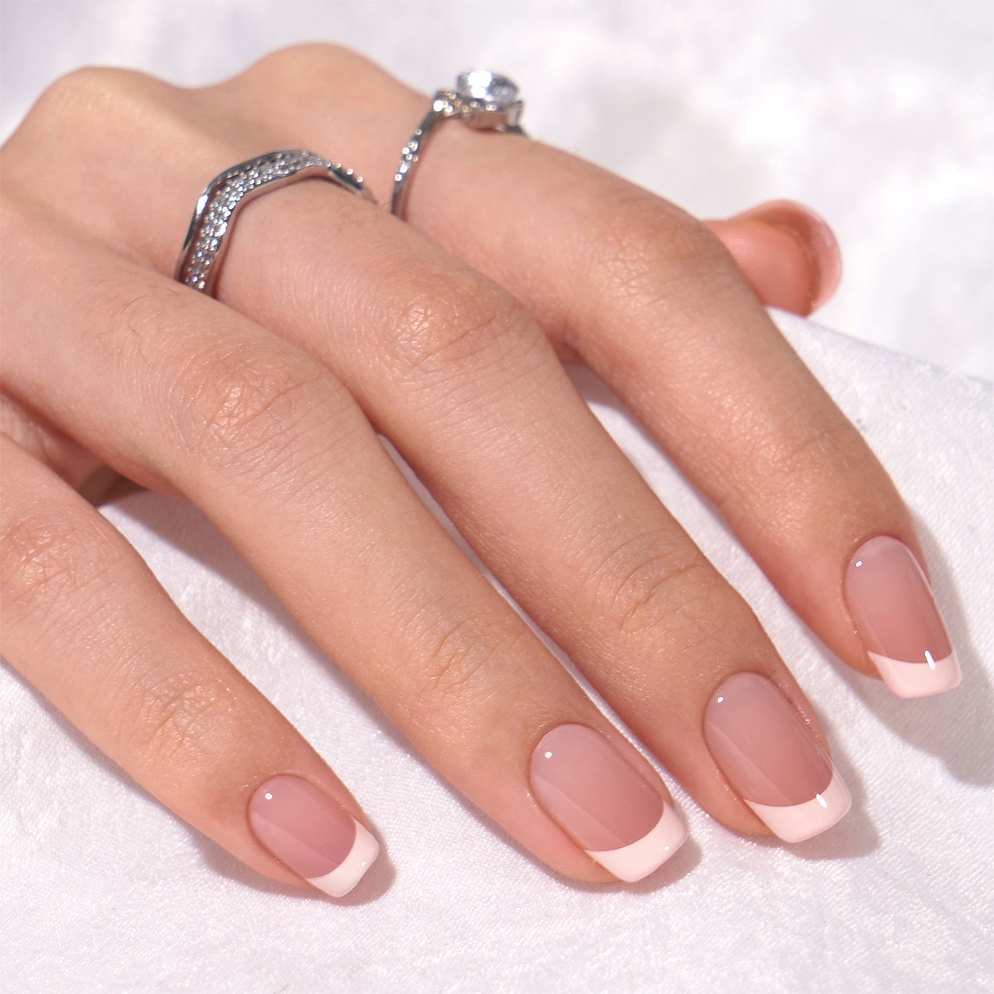 Timeless Classic French Nail Look